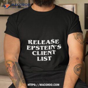 Release Epstein’s Client Lisshirt