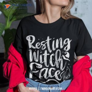 Resting Witch Face Halloween Fan Funny Shirt