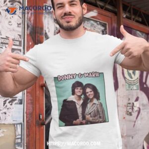 Retro 90s Donny And Marie Osmond Shirt