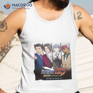 retro attorney vintage trilogy miles edgeworth ace shirt tank top 3