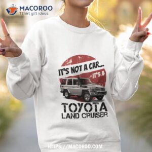 Retro Black Text Toyota Land Cruiser Shirt 3 retro black text toyota land cruiser shirt sweatshirt 2