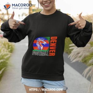 retro denver football svg denver colorado shirt sweatshirt