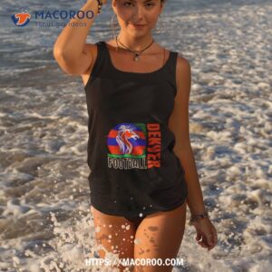 retro denver football svg denver colorado shirt tank top