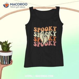 retro groovy spooky ghost boo halloween costume scary shirt michael myers movie 2023 tank top