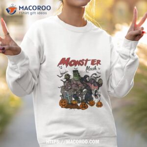 retro halloween monster mash shirt sweatshirt 2