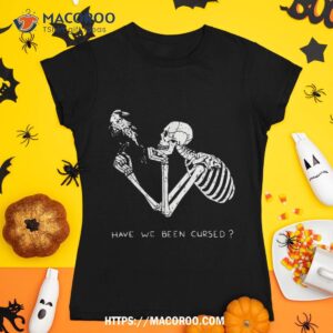 Retro Skeleton Halloween Costume Funny Scary Skull Crow Shirt, Sugar Skull Pumpkin