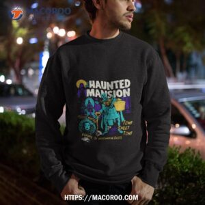 retro the haunted mansion ghosts disney halloween spooky season shirt sweatshirt