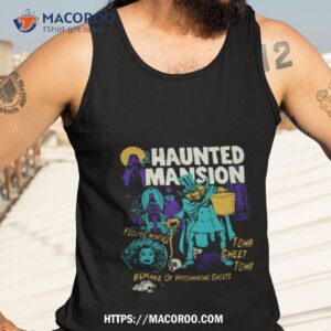 retro the haunted mansion ghosts disney halloween spooky season shirt tank top 3