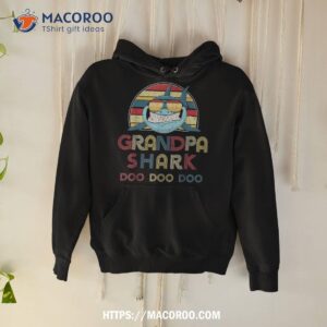 retro vintage grandpa sharks shirt gift for cheap fathers day gifts hoodie