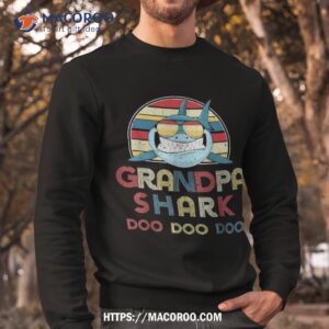 retro vintage grandpa sharks shirt gift for cheap fathers day gifts sweatshirt