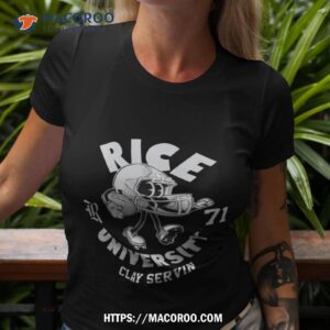 rice owls clay servin 2023 ncaa football shirt tshirt 3