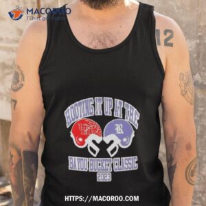 rice vs u of h hooting it up at the bayou bucket classic 2023 shirt tank top