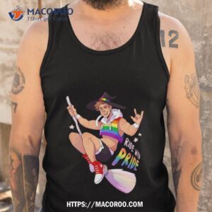 ride with pride gay halloween shirt tank top