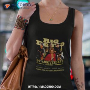 rio brato 64th anniversary 1959 2023 thank you for the memories signatures shirt tank top 4