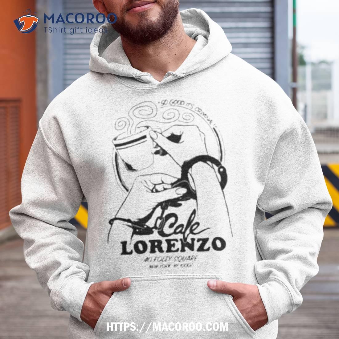 lorenzo cream hoodie