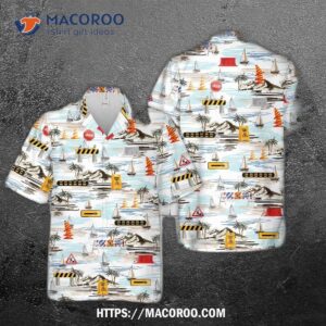 Road Construction Signs Hawaiian Shirt