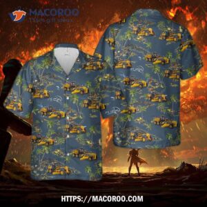Road Grader Hawaiian Shirt