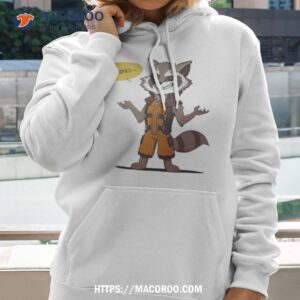 Rocket Raccoon Ladies Guardians Of The Galaxy Gift For Men And Women Shirt