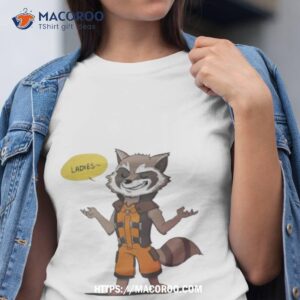Rocket Raccoon Ladies Guardians Of The Galaxy Gift For Men And Women Shirt