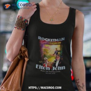 rocketman yellow brick road elton john music has healing power the final tour signature 2023 shirt tank top 4