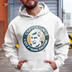 Ronan O’gara L’opportunit C’est Fucking Enorme Shirt 1 ronan o gara l opportunit c est fucking enorme shirt hoodie