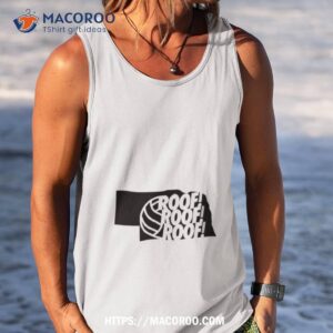 roof show your support for nebraska volleyball shirt tank top