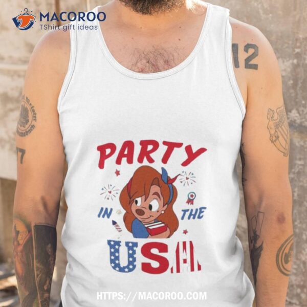 Roxanne 4th Of July Party In The Usa Shirt