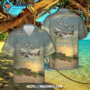 Royal Air Force De Havilland Mosquito Nf Mkii Night Fighter-bomber Hawaiian Shirt