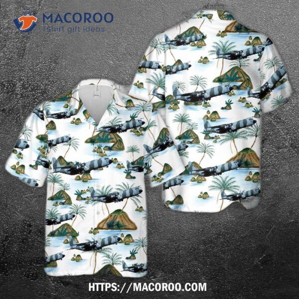 Royal Air Force Lockheed C-130k Hercules Hawaiian Shirt