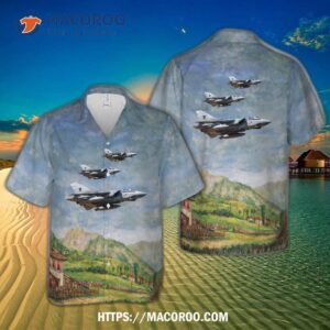 Royal Air Force (raf) Panavia Tornado Gr.4 Hawaiian Shirt