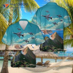 Royal Air Force Sepecat Jaguar T2a Hawaiian Shirt