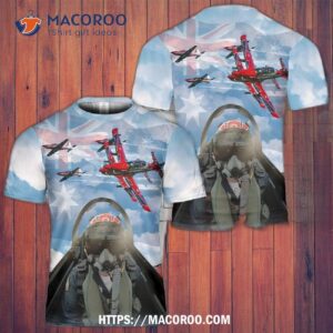 Royal Australian Air Force Roulettes Aerobatic Display Team 3D T-Shirt