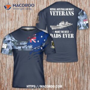 Royal Australian Navy Ran Hmas Brisbane (d 41), Father’s Day 3D T-Shirt