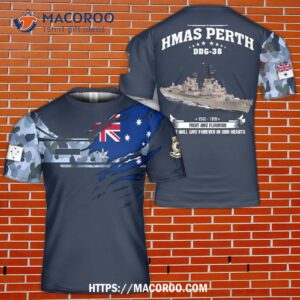 Royal Australian Navy Ran Hmas Perth (ddg 38) 3D T-Shirt