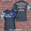 Royal Australian Navy Submarine Service Badge 3D T-Shirt