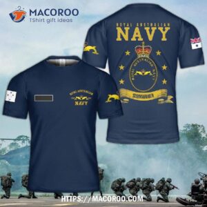 Royal Australian Navy Submariner Badge 3D T-shirt