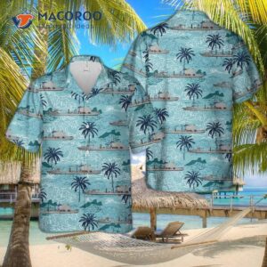 Royal Canadian Navy Mv Asterix Hawaiian Shirt