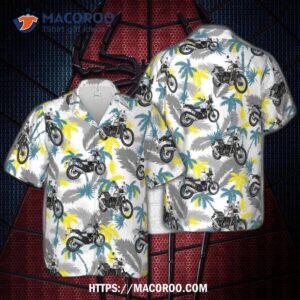 Royal Enfield Himalayan Motorcycle Hawaiian Shirt