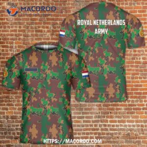 Royal Netherlands Army Jungle Camo 3D T-Shirt