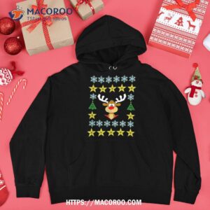 rudolph special snowflake christmas and tree shirt santa tracker 2023 hoodie