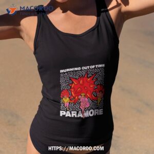 running out of time paramore shirt tank top 2