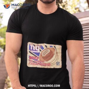 Rusty Metal New York Giants 2023 Ifaf Americas Championship Nfl Logo Shirt