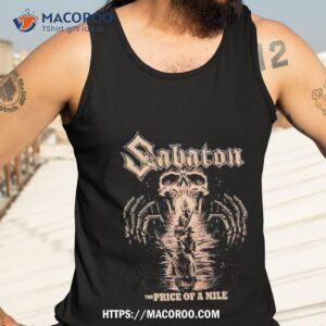 Sabaton Price Of A Mile Shirt 3 sabaton price of a mile shirt tank top 3