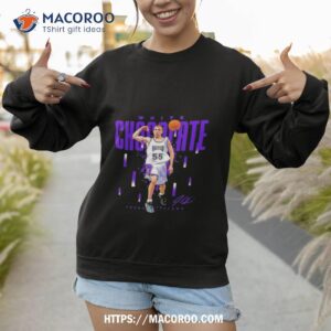 sacramento kings jason williams white chocolate signature shirt sweatshirt