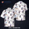 Sailboat Usa 4th Of July Hawaiian Shirt