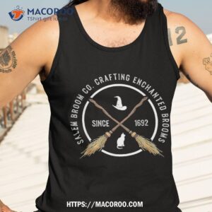 salem broom company for a witch fan shirt tank top 3