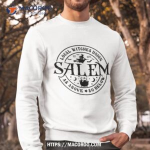 salem witch 1692 they missed one funny halloween costume shirt funny fathers day gifts sweatshirt