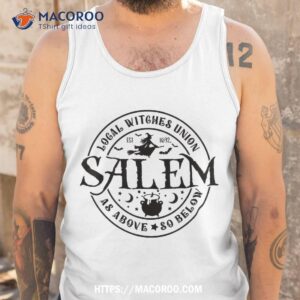 salem witch 1692 they missed one funny halloween costume shirt funny fathers day gifts tank top