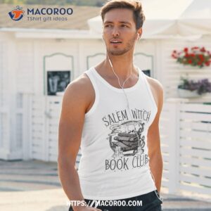 salem witch book club halloween 1692 they missed one shirt scary skull tank top