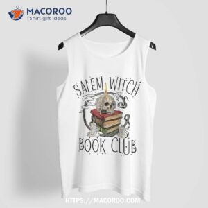 salem witch book club halloween spooky vibes shirt tank top